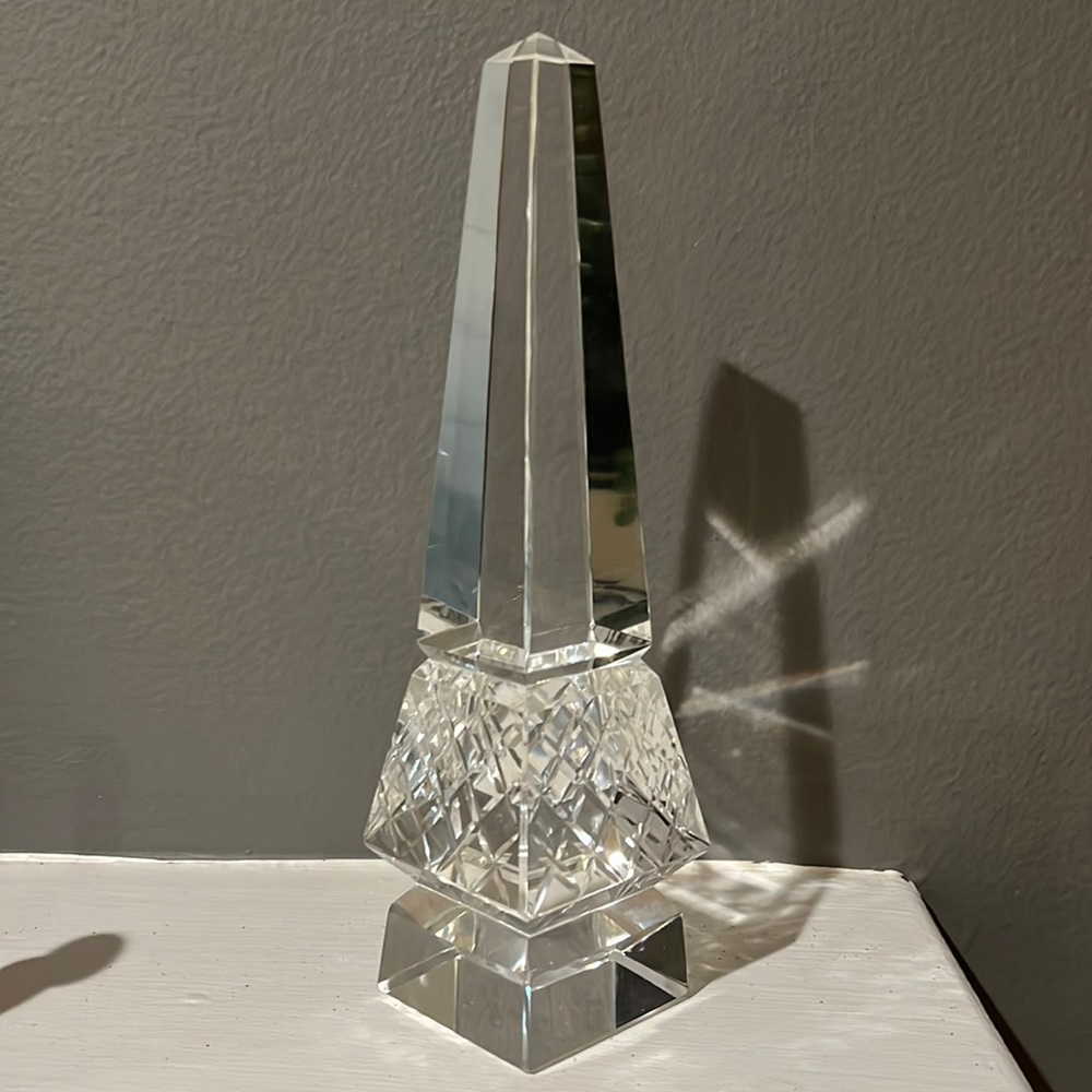 Crystal Glass Obelisk